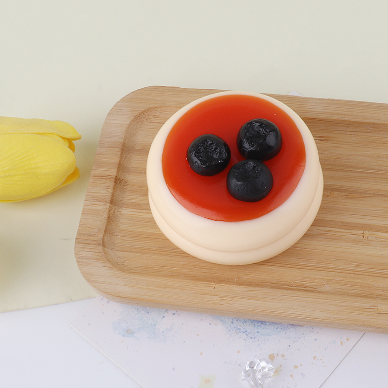 Blueberry  cake squishy toy